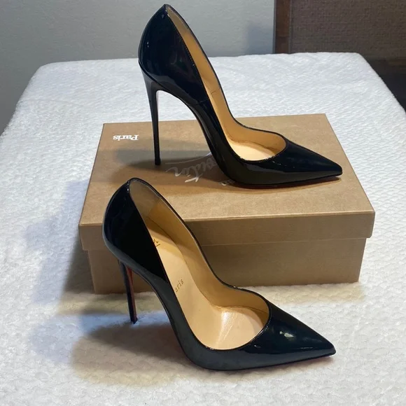 Christian Louboutin Black Heels - Picture 1 of 16